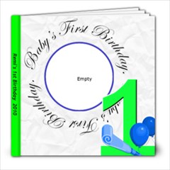 Remi s 1st b-day - 8x8 Photo Book (20 pages)