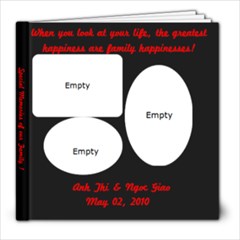 wedding #2 - 8x8 Photo Book (20 pages)