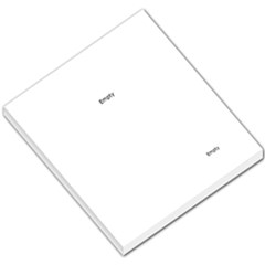 Pink Hearts White Dots Footer - Small Memo Pads