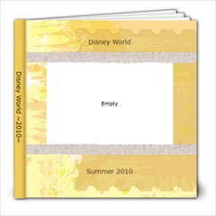Disney World Trip Book - 8x8 Photo Book (20 pages)