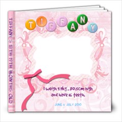 TIFF 18TH-19TH MONTH - 8x8 Photo Book (39 pages)