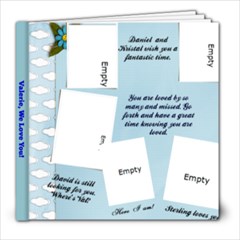 Book for Valerie - 8x8 Photo Book (20 pages)