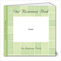 Reverence Book - 8x8 Photo Book (20 pages)