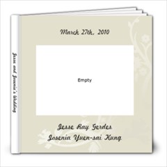 Jesse and Josenia s Wedding - 8x8 Photo Book (39 pages)