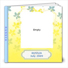 RUSSIA - 8x8 Photo Book (20 pages)