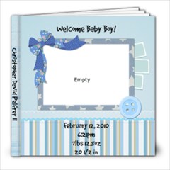 Book About Little Chris - 8x8 Photo Book (20 pages)