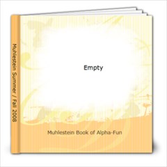 Muhlestein ABCs - 8x8 Photo Book (20 pages)
