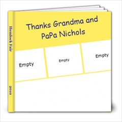 fair book 20 - 8x8 Photo Book (20 pages)
