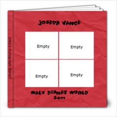 Joey Autograph Book - 8x8 Photo Book (39 pages)