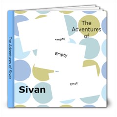 The Adventures of Sivan photo book - 8x8 Photo Book (20 pages)