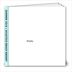 Acuatico Album - 8x8 Photo Book (39 pages)