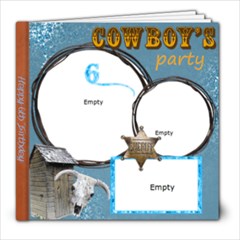 Nathans 6th Birthday Party - 8x8 Photo Book (20 pages)