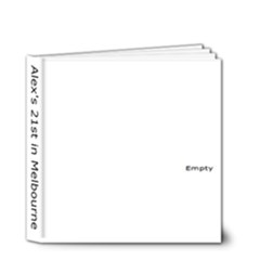 Alex 21st - 4x4 Deluxe Photo Book (20 pages)