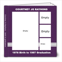Courtney - 8x8 Photo Book (39 pages)