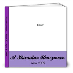 Honeymoon - 8x8 Photo Book (39 pages)