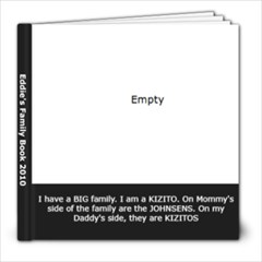 Eddie s Relatives Aug 2010 - 8x8 Photo Book (20 pages)