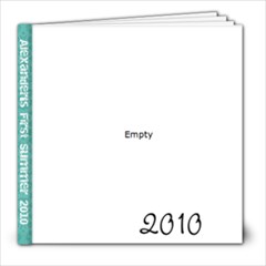 Alexander s first summer Book - 8x8 Photo Book (39 pages)