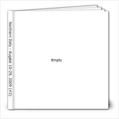 Northern Italy #2 - 8x8 Photo Book (20 pages)