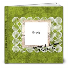 Derek Year 2007-2008 - 8x8 Photo Book (100 pages)