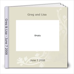 Lisa wedding book - 8x8 Photo Book (30 pages)