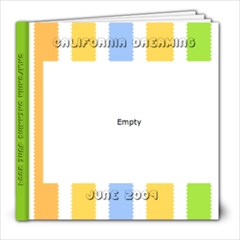 california dreaming - 8x8 Photo Book (100 pages)
