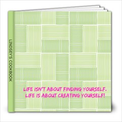 Lindsey s cookbook - 8x8 Photo Book (30 pages)