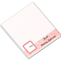 pink theme - Small Memo Pads