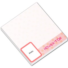 pink theme - Small Memo Pads