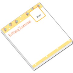 flower power memo pad - Small Memo Pads