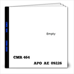 CMR PHOTO BOOK - 8x8 Photo Book (60 pages)