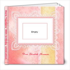 doris  90th birthday - 8x8 Photo Book (20 pages)
