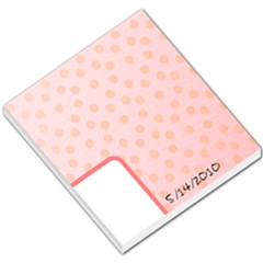 pink theme - Small Memo Pads