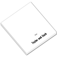 taylolr and zach - Small Memo Pads
