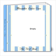 Alex s First Year - 8x8 Photo Book (39 pages)