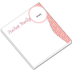 prevost note - Small Memo Pads