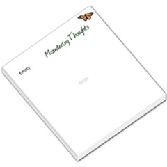 Meandering Thoughts notepad - Small Memo Pads