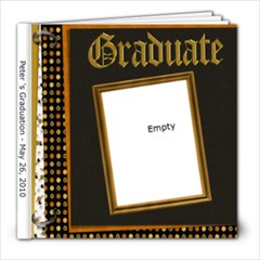 Peter s Grad - 8x8 Photo Book (20 pages)