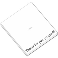 Thanks for your prayers- canoe - Small Memo Pads