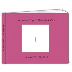 Amelia goes to NYC - 9x7 Photo Book (20 pages)