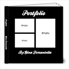 Portraits & Weddings Portfolio - 8x8 Photo Book (39 pages)
