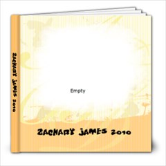 Zachary James 2010 - 8x8 Photo Book (20 pages)