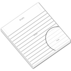 Shopping List Memo Pad