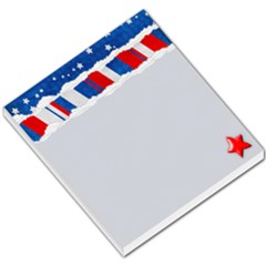 Memo Pad, red, white & blue - Small Memo Pads Memo Pad, red, white & blue - Small Memo Pads