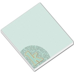 Blue and Brown Monogram Memo - Small Memo Pads Blue and Brown Monogram Memo - Small Memo Pads