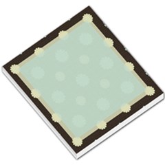 Blue and Brown Flower Memo - Small Memo Pads Blue and Brown Flower Memo - Small Memo Pads