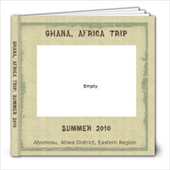 Ghana Africa - 8x8 Photo Book (20 pages)