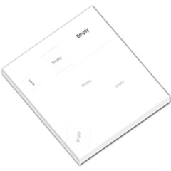 heart small memo pad - Small Memo Pads