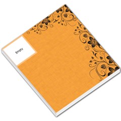 pink flower small memo pad - Small Memo Pads