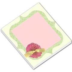 Green and Pink Flower Memo - Small Memo Pads Green and Pink Flower Memo - Small Memo Pads