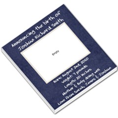 Birth Announcement - Memopad